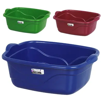 BACIA TACHO DE PLASTICO RETANGULAR COLORS 11L