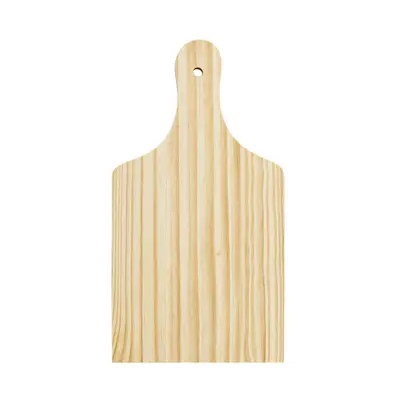 TABUA DE CORTE DE MADEIRA MULTIUSO COM PEGADOR 15,5X29CM