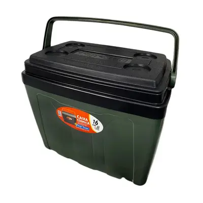 CAIXA TERMICA DE PLASTICO POP STAR 16L 38X32X25CM