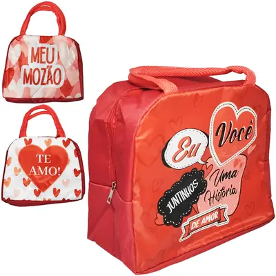 BOLSA TERMICA CORACAO 22,5X19X12,5CM