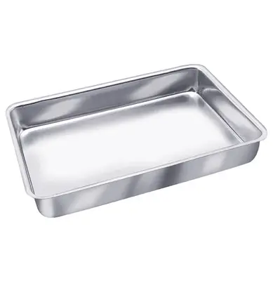 FORMA ASSADEIRA DE ALUMINIO RETANGULAR ALTA 3 42X30,8X6CM