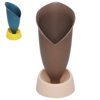 PORTA TALHER / ESCORREDOR DE TALHER DE PLASTICO COM BASE COLORS 20,5X9,5CM DE Ø