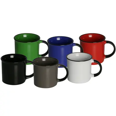 CANECA DE PORCELANA AGATA COLORS 70ML