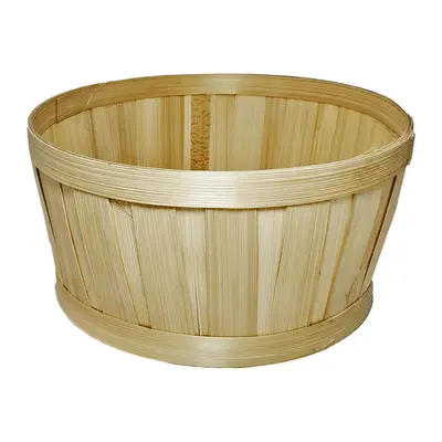 CESTO DE BAMBU REDONDO GRANDE 12,5X25CM DE Ø