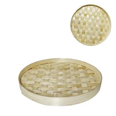 BANDEJA DE BAMBU REDONDA MEDIA 3X31CM DE Ø