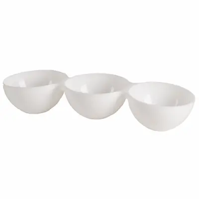 PETISQUEIRA DE PLASTICO REDONDO TRIPLA LE CHEF BRANCO 795ML 31,5X10,5X5,5CM