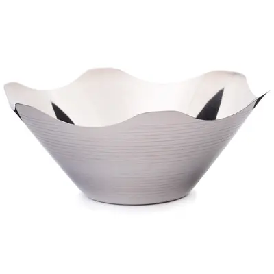 FRUTEIRA DE MESA DE INOX REDONDA FUTURE WAVES 25CM DE Ø