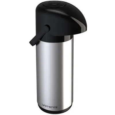 GARRAFA TERMICA DE INOX COM AMPOLA DE VIDRO VERONA 1L