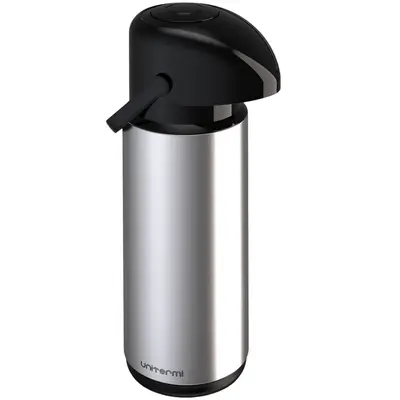 GARRAFA TERMICA DE INOX COM AMPOLA DE VIDRO VERONA 1,8L