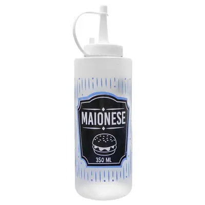 BISNAGA DE PLASTICO PARA MAIONESE 350ML