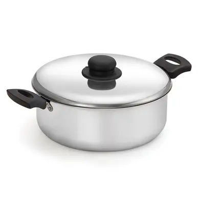 CACAROLA DE ALUMINIO 18 HOME POLIDO 1,8L