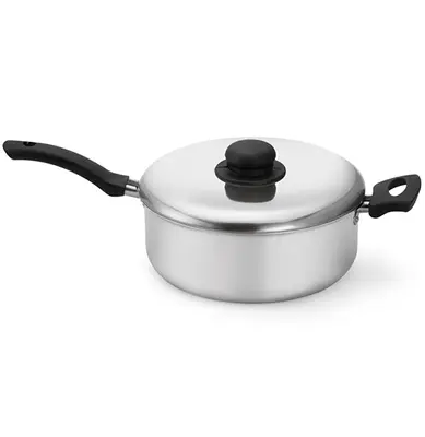 PANELA DE ALUMINIO 22 HOME POLIDO 3L
