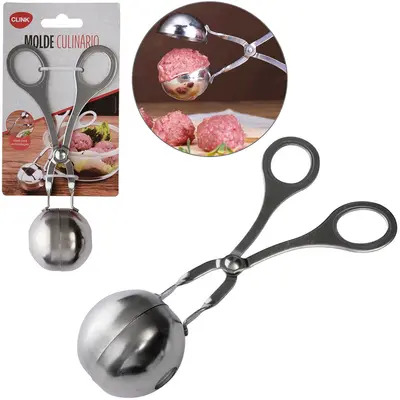 MOLDE DE INOX PARA ALMODEGA CULINARIO 17X8,5X5CM NA CARTELA