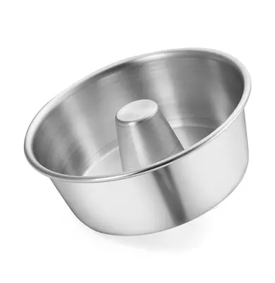 FORMA ASSADEIRA DE ALUMINIO PARA BOLO / TORTA / PUDIM COM TUBO 11X26CM DE Ø