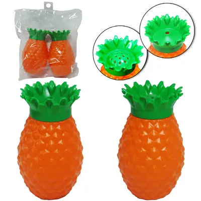 SALEIRO COM PALITEIRO DE PLASTICO ABACAXI 130ML 9,5X6CM DE Ø