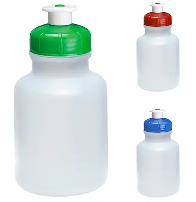 GARRAFA SQUEEZE ESPORTIVA DE PLASTICO PP LISA 300ML