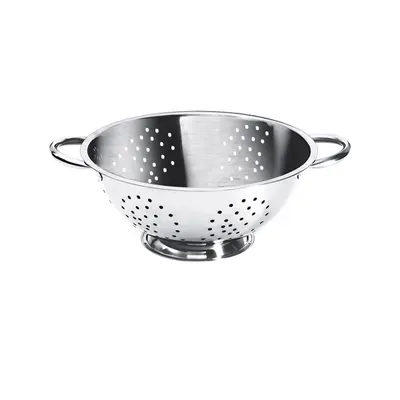 ESCORREDOR INOX DE MASSAS COM PE 6,5X22X16CM DE Ø