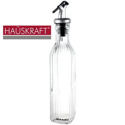AZEITEIRO / VINAGREIRO DE VIDRO COM BICO DOSADOR DE PLASTICO GRAFFIATO HAUSKRAFT 250ML