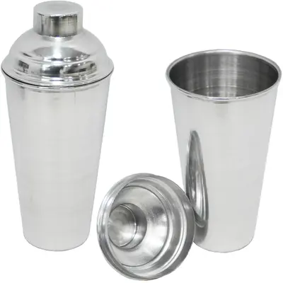COQUETELEIRA SHAKEIRA DE ALUMINIO POLIDO 750ML