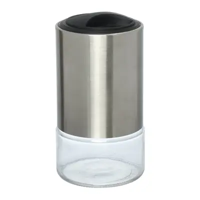 POTE DE VIDRO / INOX REDONDO PARA MANTIMENTOS COM TAMPA DE PLASTICO HAUSKRAFT 1L