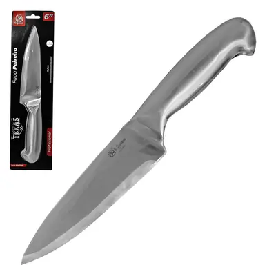 FACA DE CARNE / PEIXEIRA DE INOX 6'' PROFISSIONAL TEXAS TD