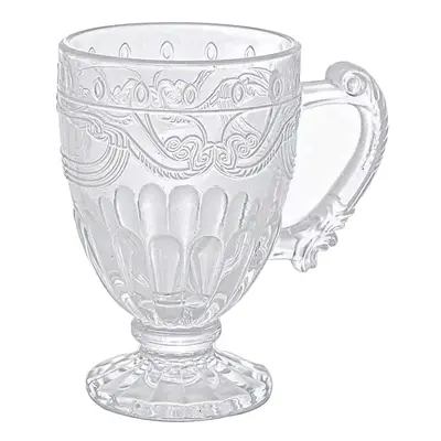 CANECA XICARA DE VIDRO CRISTAL PARA CAFE / CAPPUCCINO PROVENCE 190ML