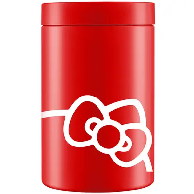 ORGANIZADOR DE PLASTICO REDONDO VERMELHO HELLO ORIGINAL COM TAMPA DE ROSCA 1500ML