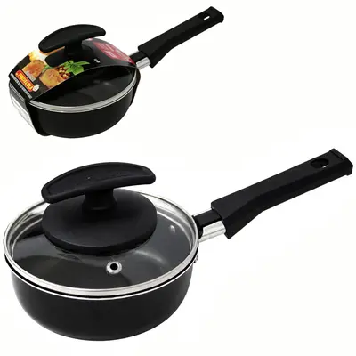 FRIGIDEIRA FRIGI-OVO BABY BLACK COM TAMPA DE VIDRO 12CM DE Ø
