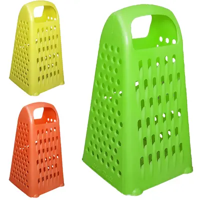 RALADOR DE PLASTICO 4 FACES 8'' 20X11X11CM