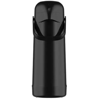 GARRAFA TERMICA COM AMPOLA DE VIDRO MAGIC PUMP PRETA 1L