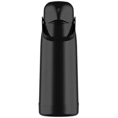 GARRAFA TERMICA COM AMPOLA DE VIDRO MAGIC PUMP PRETA 1,8L