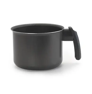 CANECAO DE ALUMINIO 14 HOME BLACK ANTIADERENTE 1600ML
