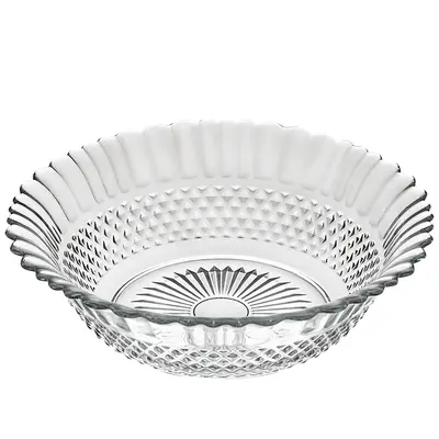 TIGELA SALADEIRA DE VIDRO REDONDA 1500ML 23CM DE Ø