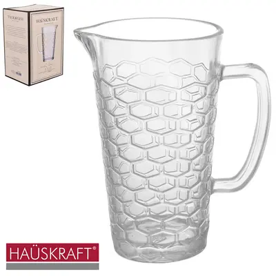 JARRA DE VIDRO ABELHA LINHA SERVIR BEE HAUSKRAFT PREMIUM 1,2L