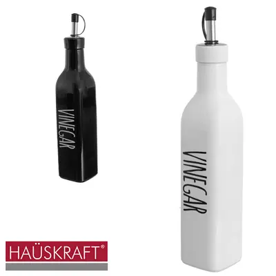 VINAGREIRO DE VIDRO COM BICO DOSADOR DE INOX MANHATTAN HAUSKRAFT 290ML