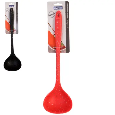 CONCHA DE SILICONE VERMELHO E PRETO LINHA GRANITE 29X8,5CM TD