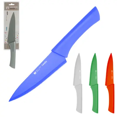 FACA DE CARNE / PEIXEIRA INOX 6'' CABO PLASTICO CHEF CANDIE