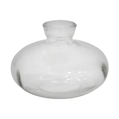 VASO DE VIDRO REDONDO 6X8,8CM DE Ø
