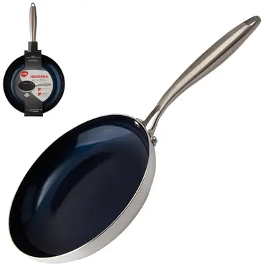 FRIGIDEIRA REVESTIDA CERAMICA ANTIADERENTE SAFIRA CABO BIFURCADO 26CM DE Ø 2L