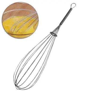 BATEDOR DE CLARA FOUET DE INOX MANUAL 25X6CM