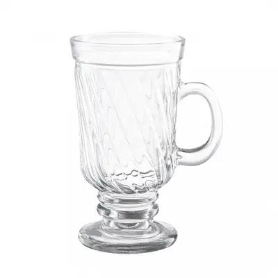 CANECA XICARA DE VIDRO PARA CAFE / CAPPUCCINO IRISH COFFEE MARESIAS 270ML