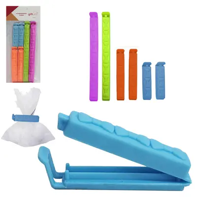 PRENDEDOR LACRA VEDA EMBALAGEM DE PLASTICO LACOS MULTIUSO COLORS COM 6 PECAS