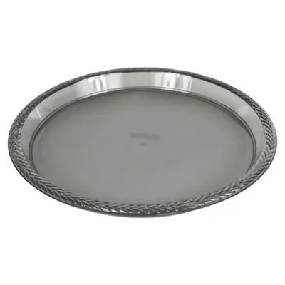 BANDEJA DE ACRILICO REDONDA TRANCA FUME PREMIUM 32,5CM DE Ø