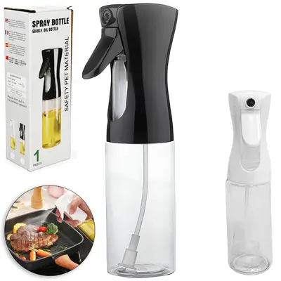 AZEITEIRO / VINAGREIRO SPRAY DE VIDRO COM TAMPA DE PLASTICO 300ML