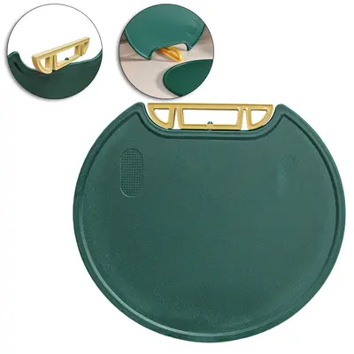 TABUA DE CORTE DE PLASTICO COM ALCA GIRATORIA 30,5X27CM