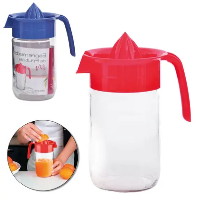 JARRA DE VIDRO COM ESPREMEDOR DE FRUTAS LILY 660ML