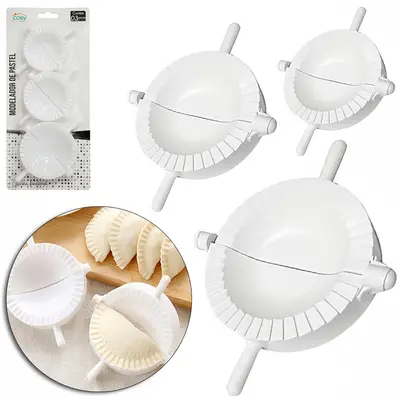 FORMA DE PLASTICO PARA PASTEL / FOGAZZA COM 3 PECAS NA CARTELA