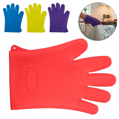 LUVA PARA COZINHA DE SILICONE TERMICA 27X18CM