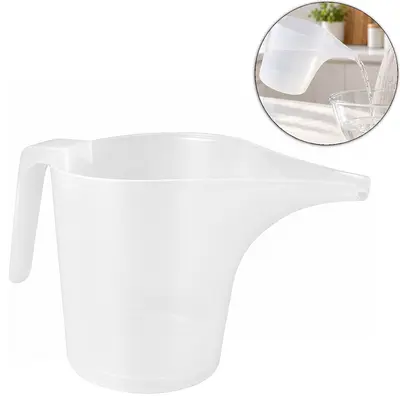 JARRA DE MEDIDA / DOSADOR GRADUADO DE PLASTICO BICO LONGO 1L