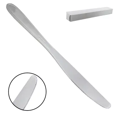 FACA DE SOBREMESA DE INOX LUANA COM 12 PECAS 18,5CM NA CAIXA